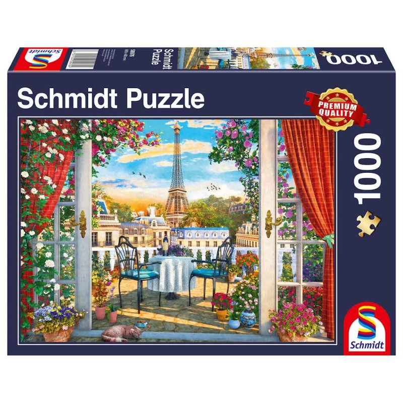 Schmidt - Puzzle 1000 pièces - Terrasse à Paris