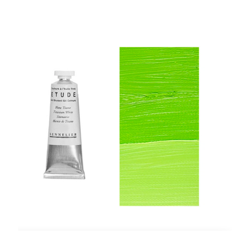 Huile étude - Vert jaune vif - 34 ML