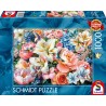 Schmidt - Puzzle 1000 pièces - Fleurs pastel
