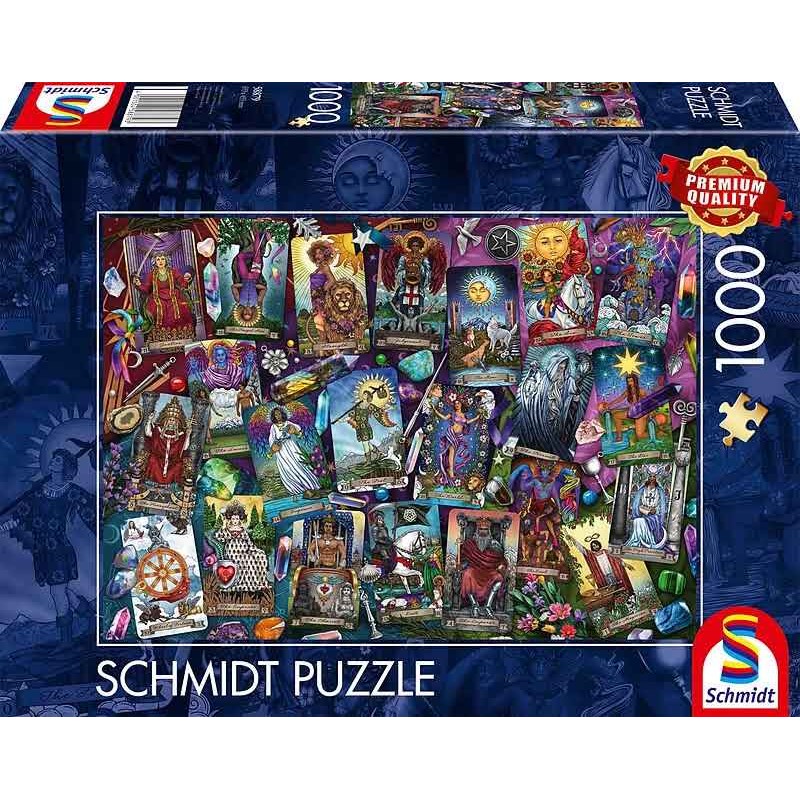 Schmidt - Puzzle 1000 pièces - Cartes de tarot