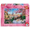 Schmidt - Puzzle 1000 pièces - Petit dejeuner à Paris
