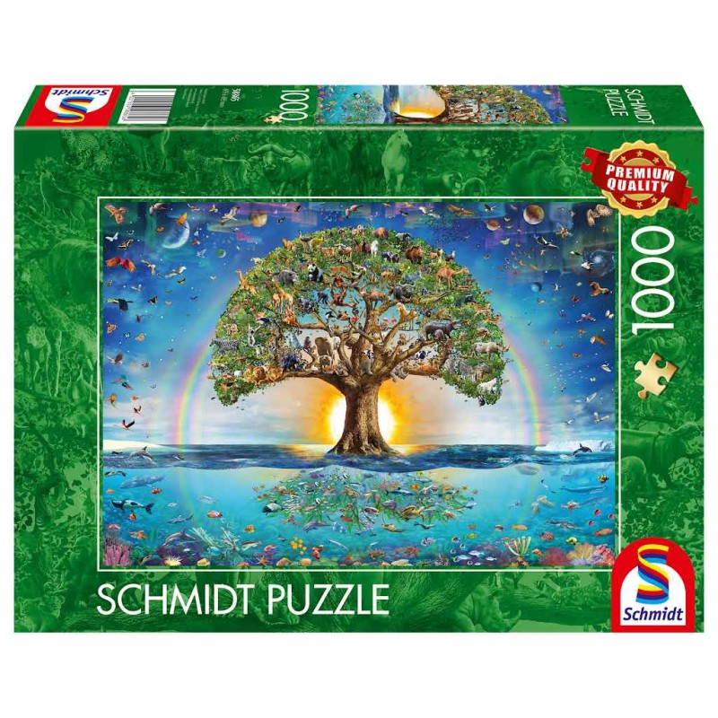 Schmidt - Puzzle 1000 pièces - Magie de l'arbre de vie
