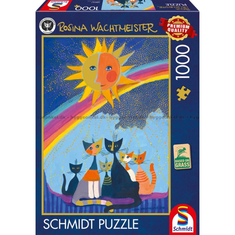 Schmidt - Puzzle 1000 pièces - Sous la pluie d'or