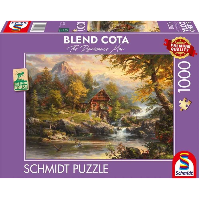 Schmidt - Puzzle 1000 pièces - Maison d'été