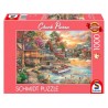 Schmidt - Puzzle 1000 pièces - Rive dorée au crépuscule