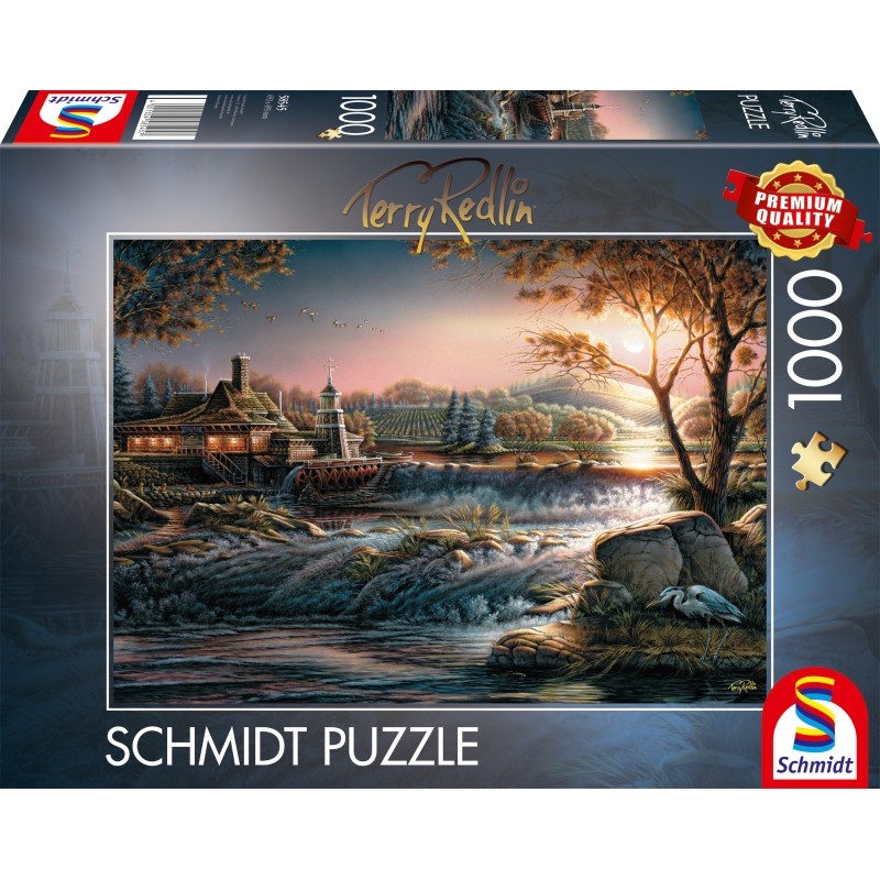 Schmidt - Puzzle 1000 pièces - Nature sauvage et lumineuse