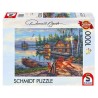 Schmidt - Puzzle 1000 pièces - Sur les rives du lac Loon