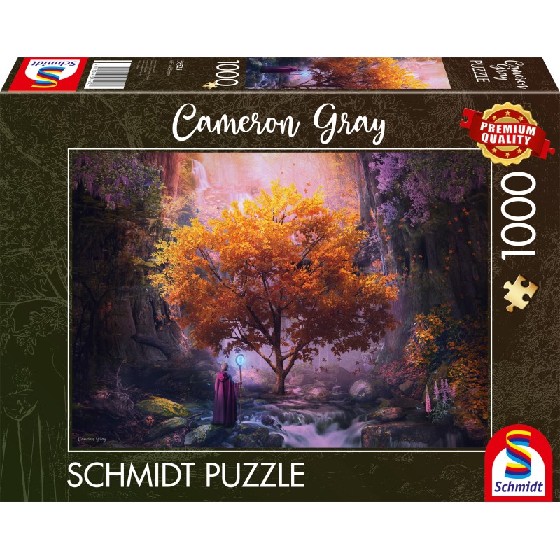 Schmidt - Puzzle 1000 pièces - Foret enchanteresse