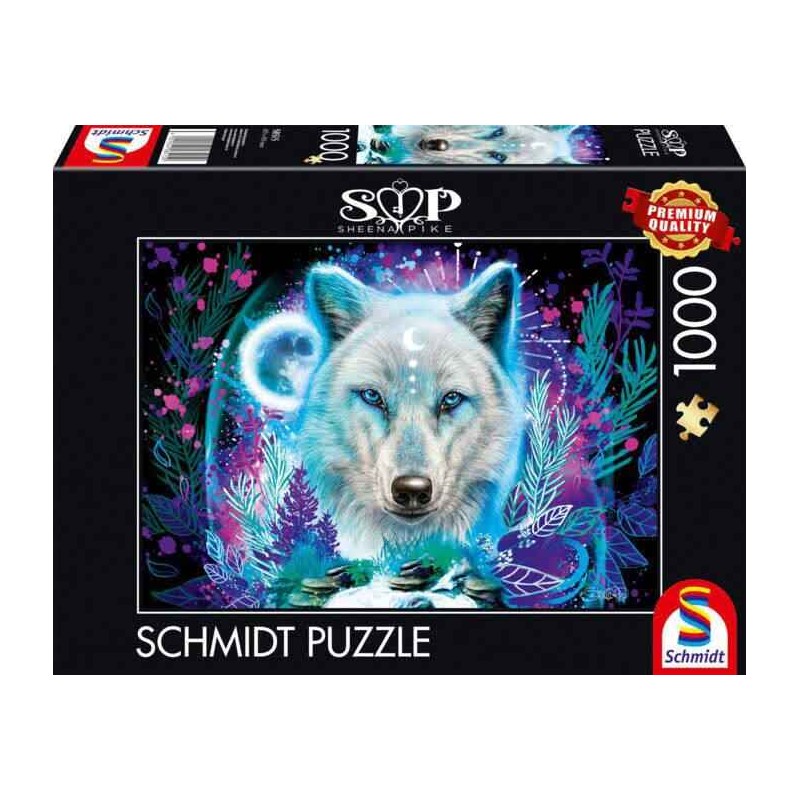 Schmidt - Puzzle 1000 pièces - Loup arctique
