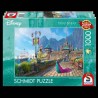 Schmidt - Puzzle 1000 pièces - La Reine des neiges - Célébration d'Arendelle