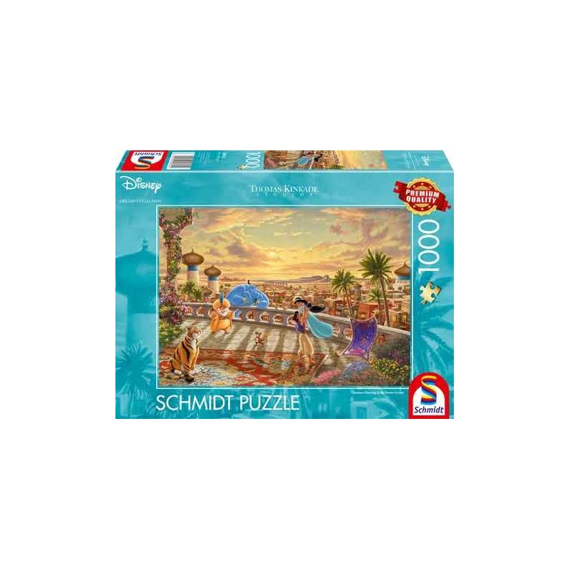 Schmidt - Puzzle 1000 pièces - Princesse Disney - Jasmine