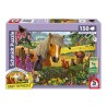 Schmidt - Puzzle 150 pièces - Mignons visiteurs de la prairie