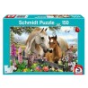 Schmidt - Puzzle 150 pièces - Jument et poulain