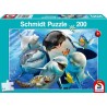 Schmidt - Puzzle 200 pièces - Les amis du monde sous marin