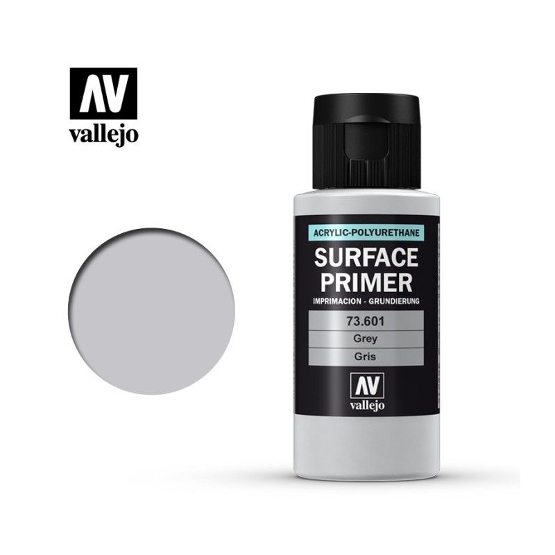 Vallejo - Apprêt de surface Primer gris - 60ml