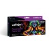Vallejo - Set de 8 peintures acryliques - Fluorescent Fantasy