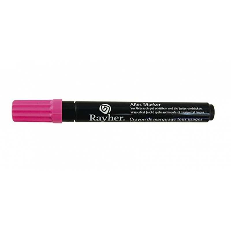 Rayher - Crayon de marquage - Rose ancien - Pointe ronde 2-4 mm