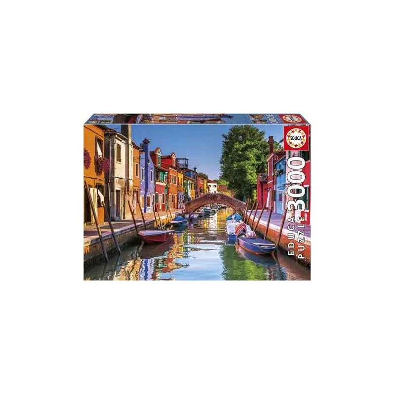 Educa - Puzzle 3000 pièces - Burano