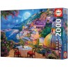 Educa - Puzzle 2000 pièces - Soirée à Positano