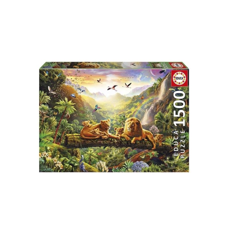 Educa - Puzzle 1500 pièces - Le pont de l'arbre du lion