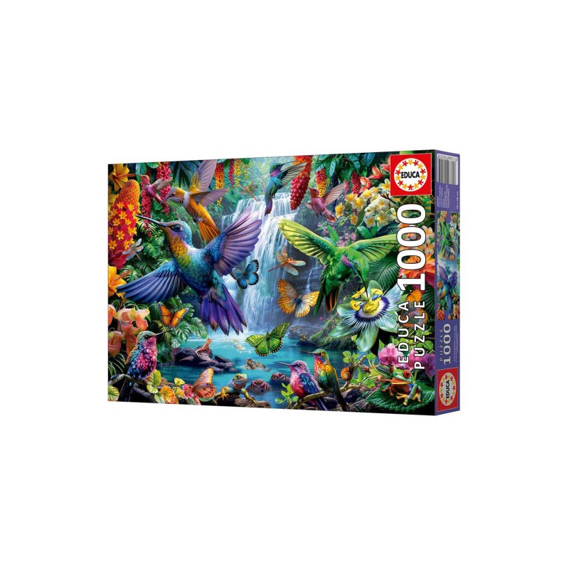 Educa - Puzzle 1000 pièces - Colibris tropicaux