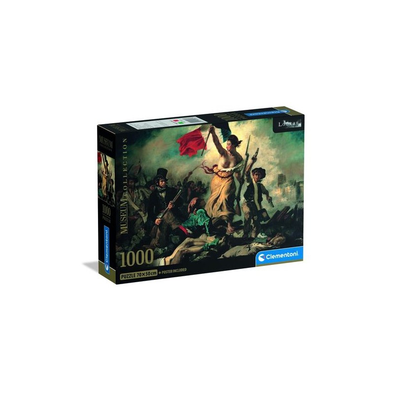 Clementoni - Puzzle 1000 pièces - La liberté guidant le peuple