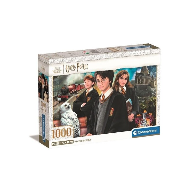 Clementoni - Puzzle 1000 pièces - Harry Potter