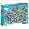 Clementoni - Puzzle 1000 pièces - Impossible Donald