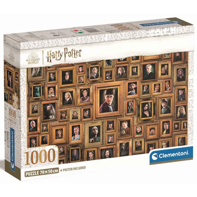Clementoni - Puzzle 1000 pièces - Impossible Harry Potter