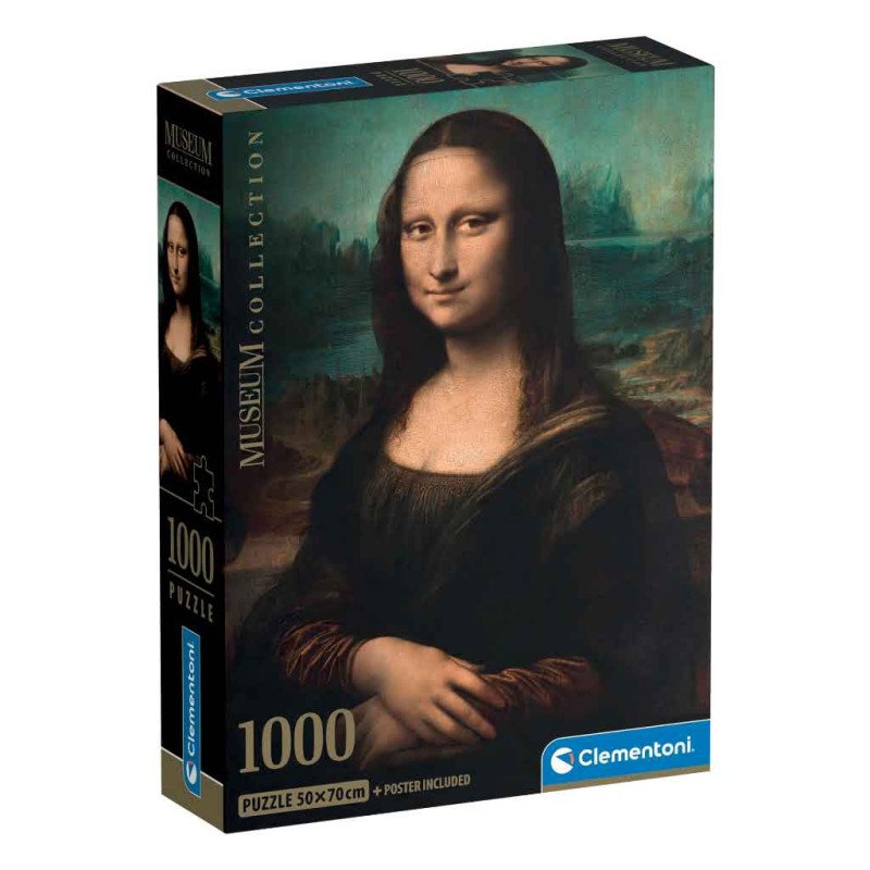 Clementoni - Puzzle 1000 pièces - La Joconde