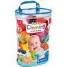 Clementoni - Sac de 20 cubes de construction Clemmy