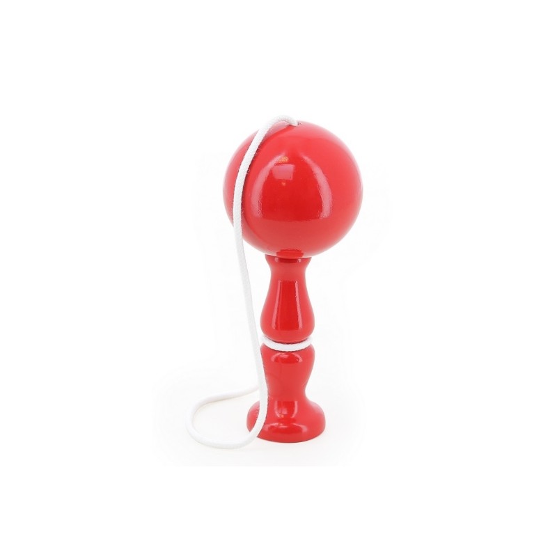 Vilac - Bilboquet en bois massif - Rouge