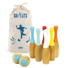 Vilac - Jeu de bowling avec 6 quilles en bois