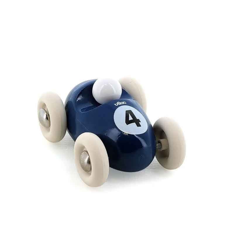 Vilac - Mini roadster bleu nuit en bois