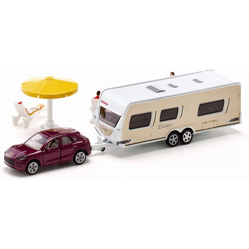 1 Pièce Jouet Miniature De Modèle De Caravane En Métal Moulé Sous