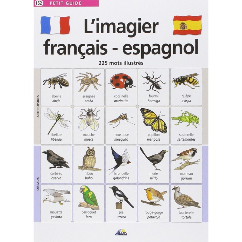 Aedis collection - Numéro 152 - Imagier français espagnol