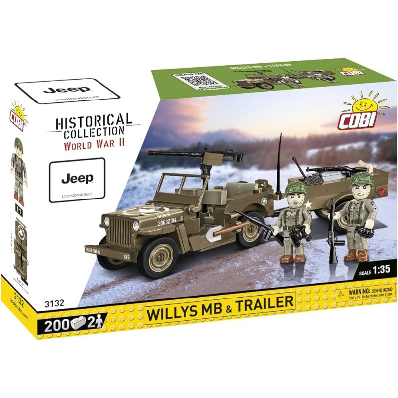 Cobi - Willys MB et trailer 200KL