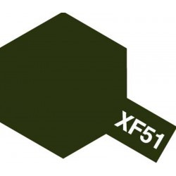 Tamiya  - Peinture  -  Vert Kaki Mat - 23 ml - XF-51