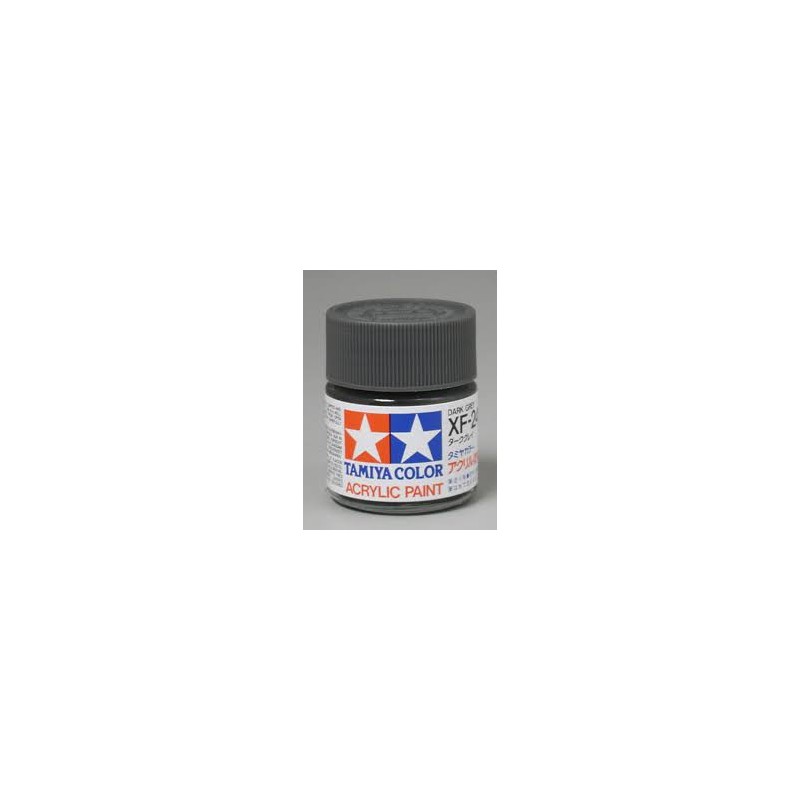 Tamiya  - Peinture  -  Gris Foncé Mat - 23 ml - XF-24