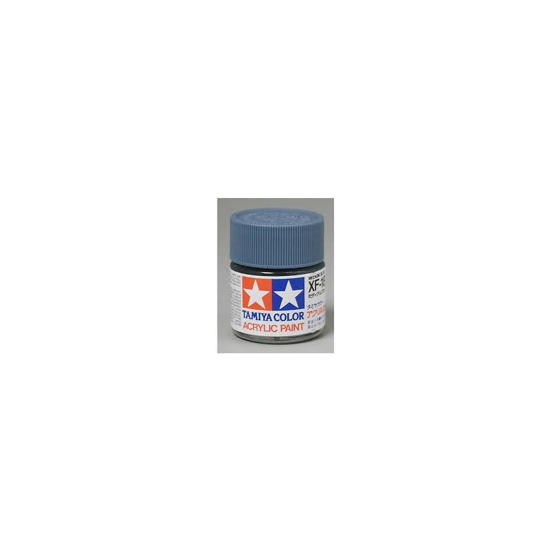 Tamiya  - Peinture  -  Bleu Moyen Mat - 23 ml - XF-18