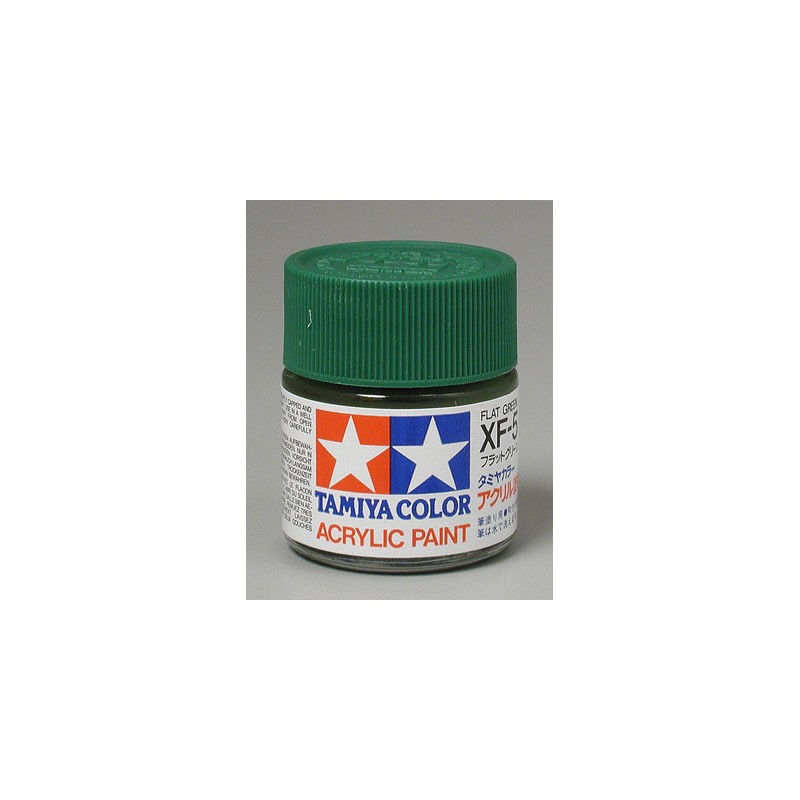 Tamiya  - Peinture  -  Vert Mat - 23 ml - XF-5