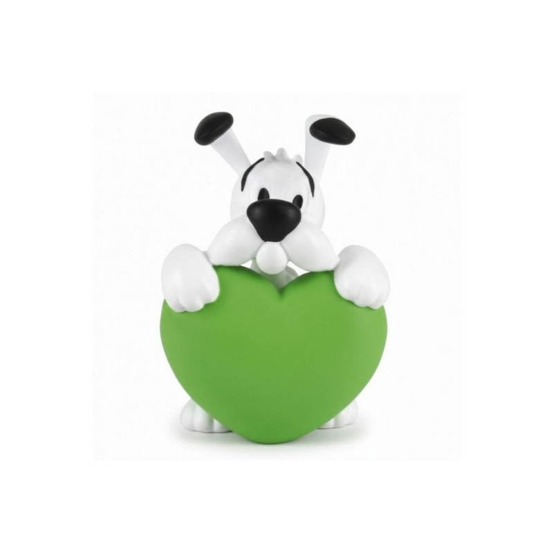 Plastoy - Figurine Astérix - Porte clé - Idéfix avec coeur