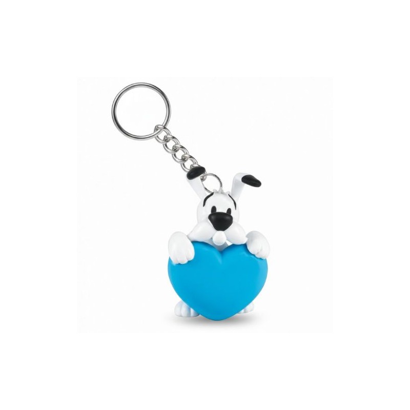 Plastoy - Figurine Astérix - Porte clé - Idéfix avec coeur