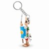 Plastoy - Figurine Astérix - Porte clé - Légionnaire romain mordu par idéfix