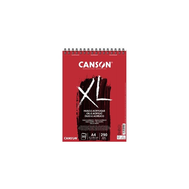 Canson - Bloc XL - 30 feuilles A4 - 300gm2