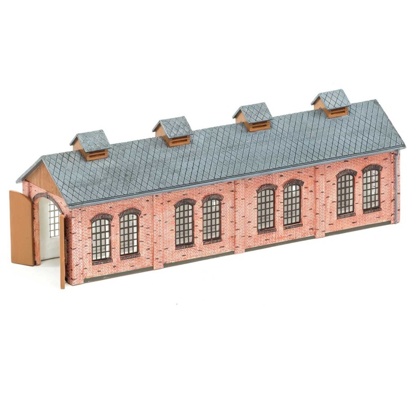 Maquette - Hangar à locomotives