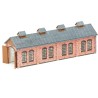 Maquette - Hangar à locomotives