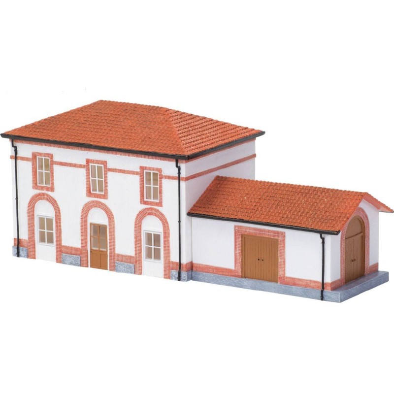 Maquette - Petite gare avec hanger