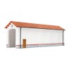 Maquette - Petit hangar à locomotives