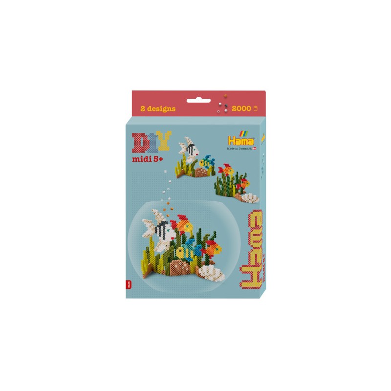 Hama - Perles midi - Aquarium